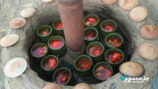 غذای محلی در اقامتگاه بوم گردی موغان یوردو - مرند - روستای گلجار